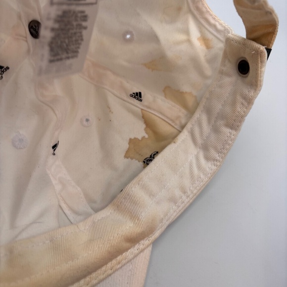 Vintage Adidas University of Miami Sports Hall of Fame White Logo Hat - Picture 15 of 15